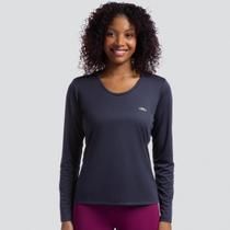 Camiseta de Academia Feminina Essential Manga Longa OBWST24608 - Olympikus Camiseta de Academia Feminina Essential Manga Longa OBWST24608 - Olympikus