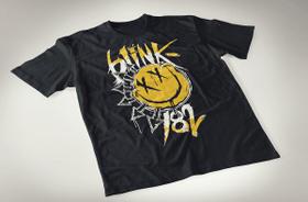 Camiseta De Algodão Banda De Rock Blink-182 Pop Punk