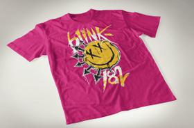 Camiseta De Algodão Banda De Rock Blink-182 Pop Punk - PORTO STAMP