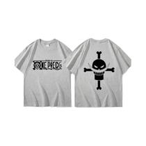 Camiseta De Algodão De Manga Curta ONE PIECE Edward Newgate Barba Branca Para Homens E Mulheres -