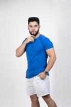 Camiseta de Algodão Divisão Clothing Gola Careca fio 30.1 Penteado