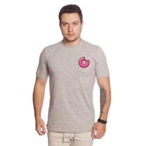 Camiseta de Algodão Donuts T-Shirt Masculina Estampada