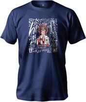 Camiseta De Algodão Masculina E Feminina Estampada Holly São João Paulo II