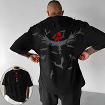 Camiseta De Algodão Masculina Naruto Sharingan Uchiha Sasuke Itachi Anime Japonês Manga Curta Verão