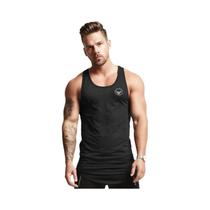 Camiseta De Algodão Masculina Para Verão, Confortável Para Atividades Físicas, Top De Treino
