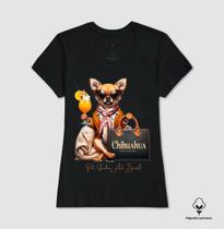 Camiseta de Algodão Peruano Chihuahua