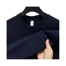 Camiseta De Algodão plus Size Para Homens E Mulheres, Casual, Respirável, De Verão, Com Gola Redonda