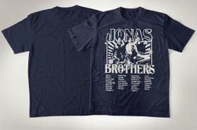 Camiseta De Algodão Pop Power Jonas Brothers