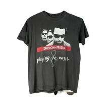 Camiseta De Algodão Preta Unissex Vintage 1993 Depeche Mode, Estilo Harajuku De Alta Qualidade