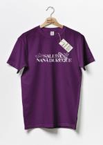 Camiseta de Algodão Saudação Orixá Nanã Saluba Nanã Buruquê Camisa Algodão Premium Candomblé Umbanda Camiseta de Algodão Saudação Orixá Nanã Saluba Nanã Buruquê Camisa Algodão Premium Candomblé Umbanda