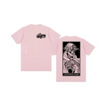 Camiseta De Algodão Vintage Oversized Com Estampa De Esqueleto Da Morte Satânica Para Homens E Camiseta De Algodão Vintage Oversized Com Estampa De Esqueleto Da Morte Satânica Para Homens E