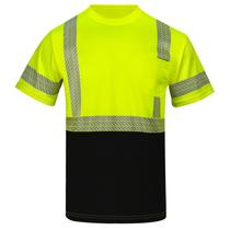 Camiseta de Alta Visibilidade HIS ZEST Refletiva Classe 3 3XL