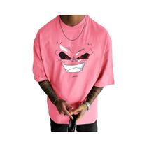 Camiseta De Anime Dragon Ball Goku Majin Buu De Verão, Manga Curta, Algodão, Unissex, Harajuku 2025 Camiseta De Anime Dragon Ball Goku Majin Buu De Verão, Manga Curta, Algodão, Unissex, Harajuku 2025