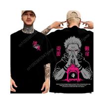 Camiseta De Anime Ryomen Sukuna Jujutsu Kaisen Para Crianças E Adultos, Camiseta De Algodão De Alta