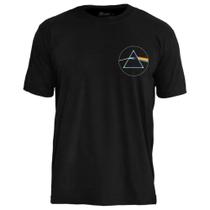 Camiseta de Banda Pink Floyd em Algodão Manga Curta Oficial