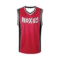 Camiseta De Basquete Retro Unissex Vermelha Noxus 2026, Colete Esportivo Para Cosplay E Uso Diário