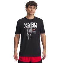 Camiseta de Basquete Under Armour Hoops Net Masculina Camiseta de Basquete Under Armour Hoops Net Masculina