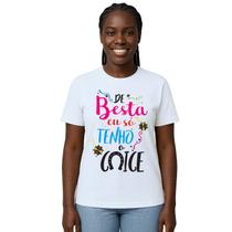 Camiseta De Besta Eu Tenho o Coice Estampa Personalizada