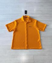 Camiseta de botão oversized Totanka