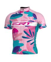 Camiseta de Ciclismo ERT Classic Floral Rosa