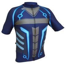 Camiseta De Ciclismo Gtx Azul Hero Mtb