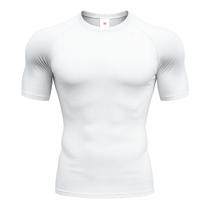 Camiseta de Compressão Academia Rash Guard Jiujitsu Apertada Justa Treino