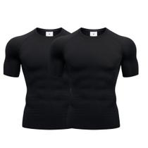 Camiseta de Compressão Academia Rash Guard Jiujitsu Apertada Justa Treino