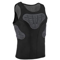Camiseta de Compressão Acolchoada MK MOSSE KARNE com Proteção contra Impactos