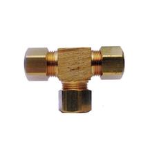 Camiseta de compressão HOMEPLUS+ 6jc126310701015 Latão amarelo 1/4" Camiseta de compressão HOMEPLUS+ 6jc126310701015 Latão amarelo 1/4"