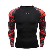 Camiseta De Compressão Masculina De Manga Longa Para Academia, Dry Fit, Fitness, Primavera, Outono,
