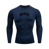 Camiseta De Compressão Masculina De Manga Longa Para Corrida, Academia, Fitness, Esportes E Treino Camiseta De Compressão Masculina De Manga Longa Para Corrida, Academia, Fitness, Esportes E Treino
