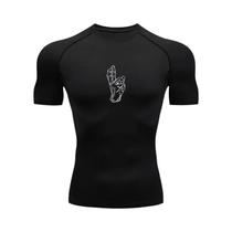 Camiseta De Compressão Masculina De Secagem Rápida Jujutsu Kaisen Para Fitness, Academia E Corrida,