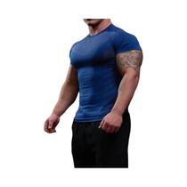 Camiseta De Compressão Masculina De Secagem Rápida Para Academia, Manga Curta, Para Corrida,