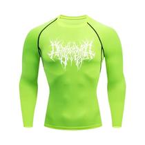 Camiseta De Compressão Masculina De Secagem Rápida Para Corrida E Treino Esportivo