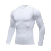 Camiseta De Compressão Masculina De Secagem Rápida Para Corrida, Fitness E Treino Esportivo