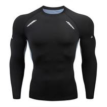 Camiseta De Compressão Masculina De Secagem Rápida Para Corrida, Fitness, Treino E Esportes