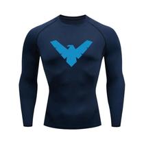 Camiseta De Compressão Masculina De Secagem Rápida Para Corrida, Manga Curta, Proteção Solar Para