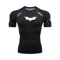 Camiseta de Compressão Masculina para Corrida - Respirável, Apertada e Elástica