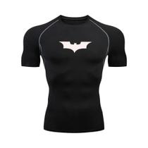 Camiseta de Compressão Masculina para Corrida - Respirável, Apertada e Elástica