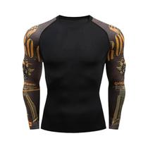 Camiseta De Compressão Slim Fit Para Homens, Roupa De Academia, Camiseta De Natação Cody Lundin,
