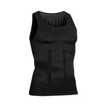 Camiseta De Compressão Slimming Masculina Sem Mangas Para Fitness E Treino Camiseta De Compressão Slimming Masculina Sem Mangas Para Fitness E Treino