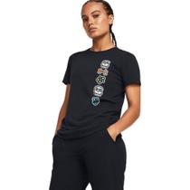 Camiseta de Corrida Feminina Under Armour Day Of The Dead SS