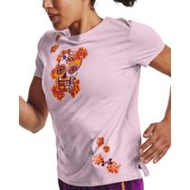 Camiseta de Corrida Feminina Under Armour Day Of The Dead