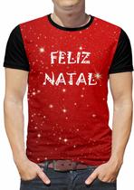 Camiseta de Feliz Natal Masculina Merry Christmas Infantil 1