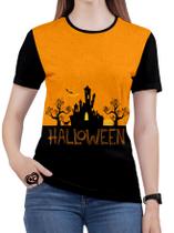 Camiseta de Halloween Feminina Terror blusa