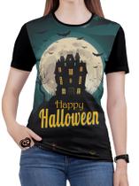 Camiseta de Halloween Feminina Terror blusa est2