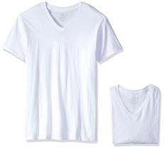 Camiseta de Hombre Alta con Cuello en V Fruit of the Loom Paquete de 3 XL