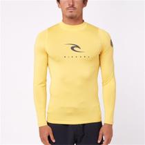 Camiseta de lycra rip curl corp l/sl uv yellow infantil Camiseta de lycra rip curl corp l/sl uv yellow infantil