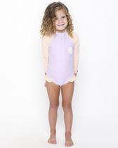 Camiseta de lycra rip curl seamist surf lilac 6 Camiseta de lycra rip curl seamist surf lilac 6