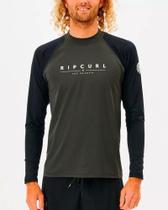 Camiseta De Lycra Rip Curl Shockwaves Black Marle